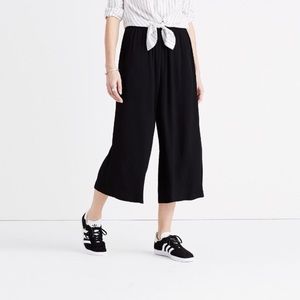 Madewell wideleg pull on pant